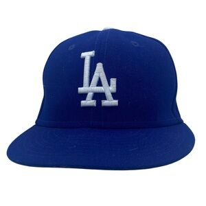 New Era 59fifty LA DODGERS Official On Field Fitted Cap 6 3/4 Navy